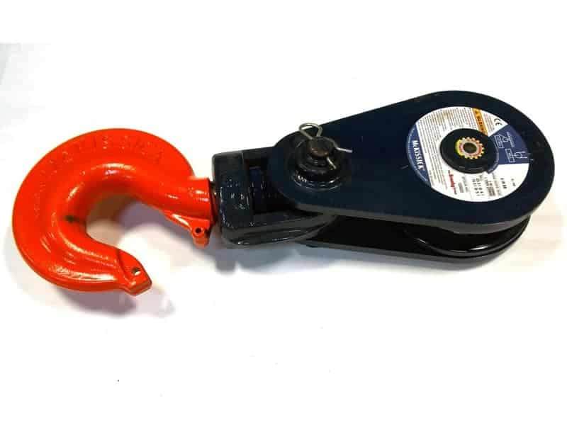 The Crosby Group McKissick 430 Snatch Block w/ Hook - Winches Inc.